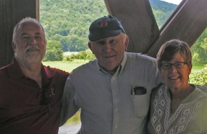 Me with Howard (center) and his lovely wife Phillis
