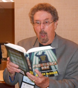 Tim Hallinan reading "Providence Rg"